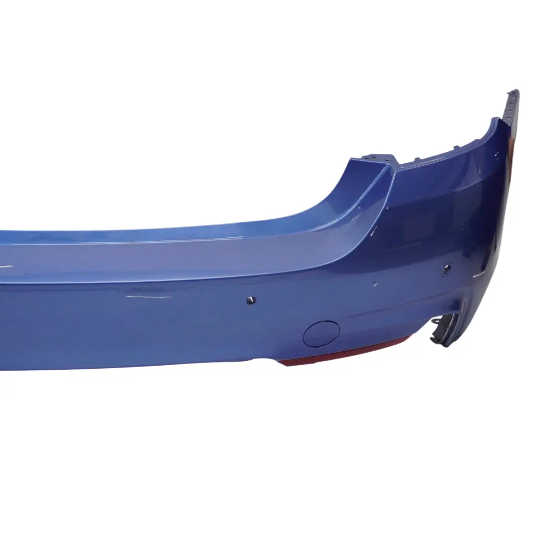 Bumper Trim Panel PDC Estorilblau Blue Metallic - B45 to BMW F32 F33 M Sport Rear with Part number 8060889 BMW F32 F33 M Sport Rear Bumper Trim Panel PDC Estorilblau Blue Metallic - B45 - SKU 8060889-EB4 - Part number 8060889