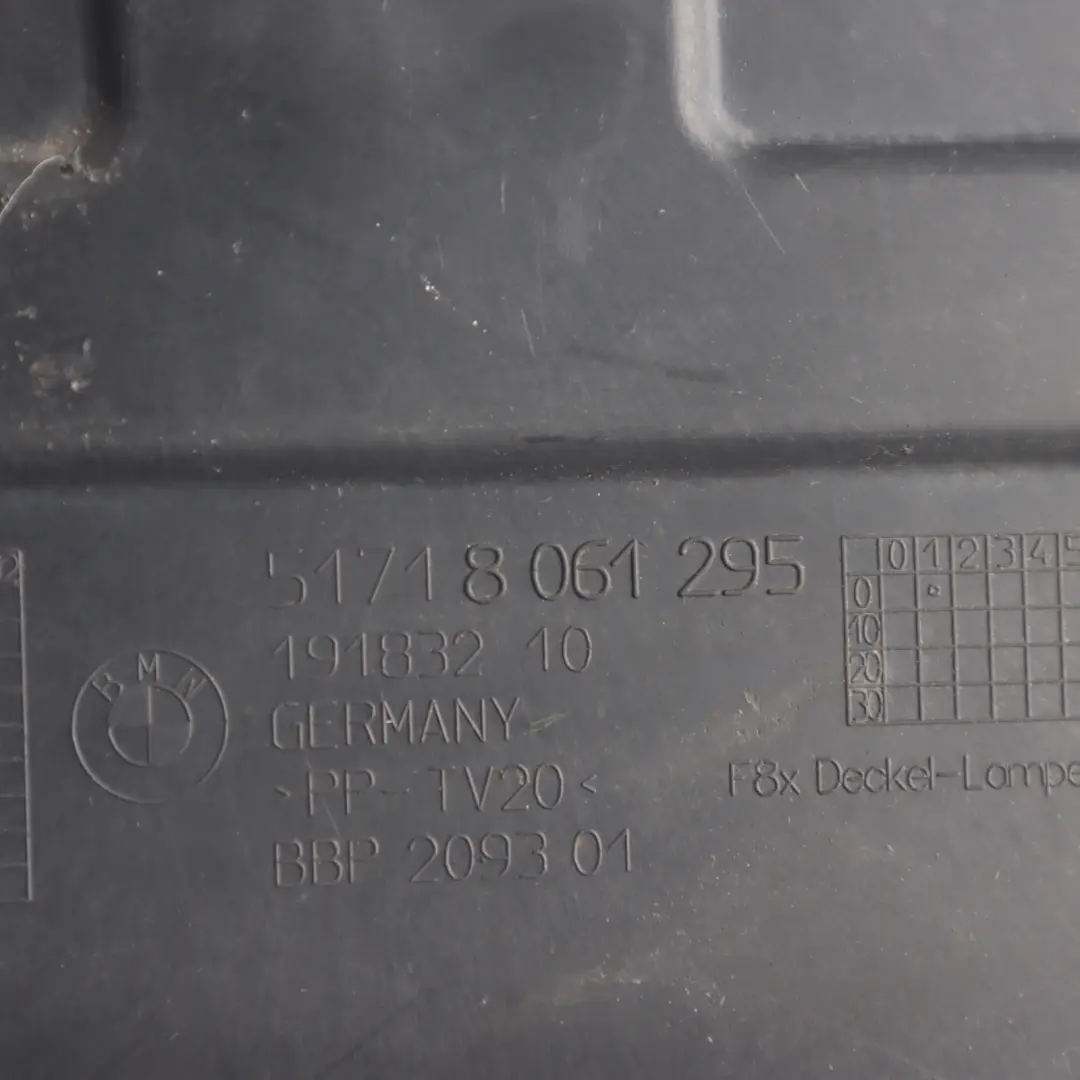  Head Light Wheel Arch Flap BMW F20 F21 F30 F31 Bulb Access Flap - SKU 8061295 - Part number 8061295