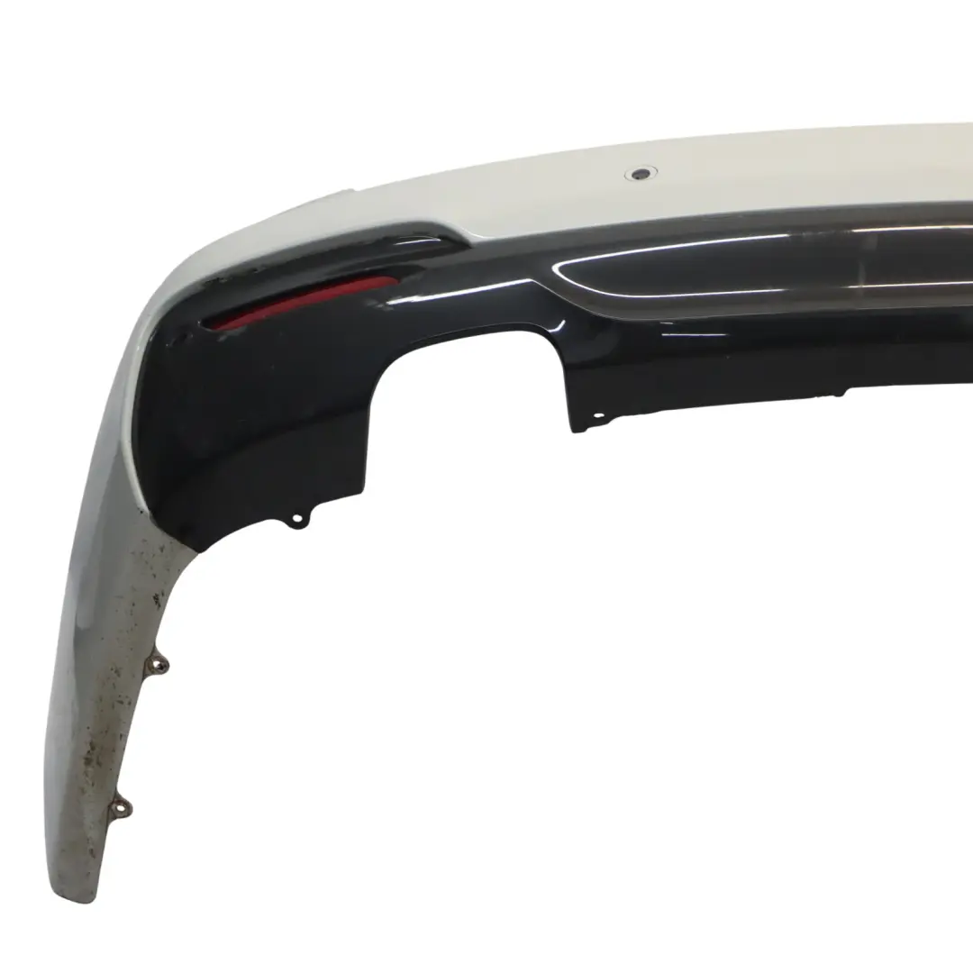 BMW F34 Rear Bumper Trim Panel M Sport PDC Alpinweiss Alpine White 3 - 300 - SKU 8061550-AW - Part number 8061550