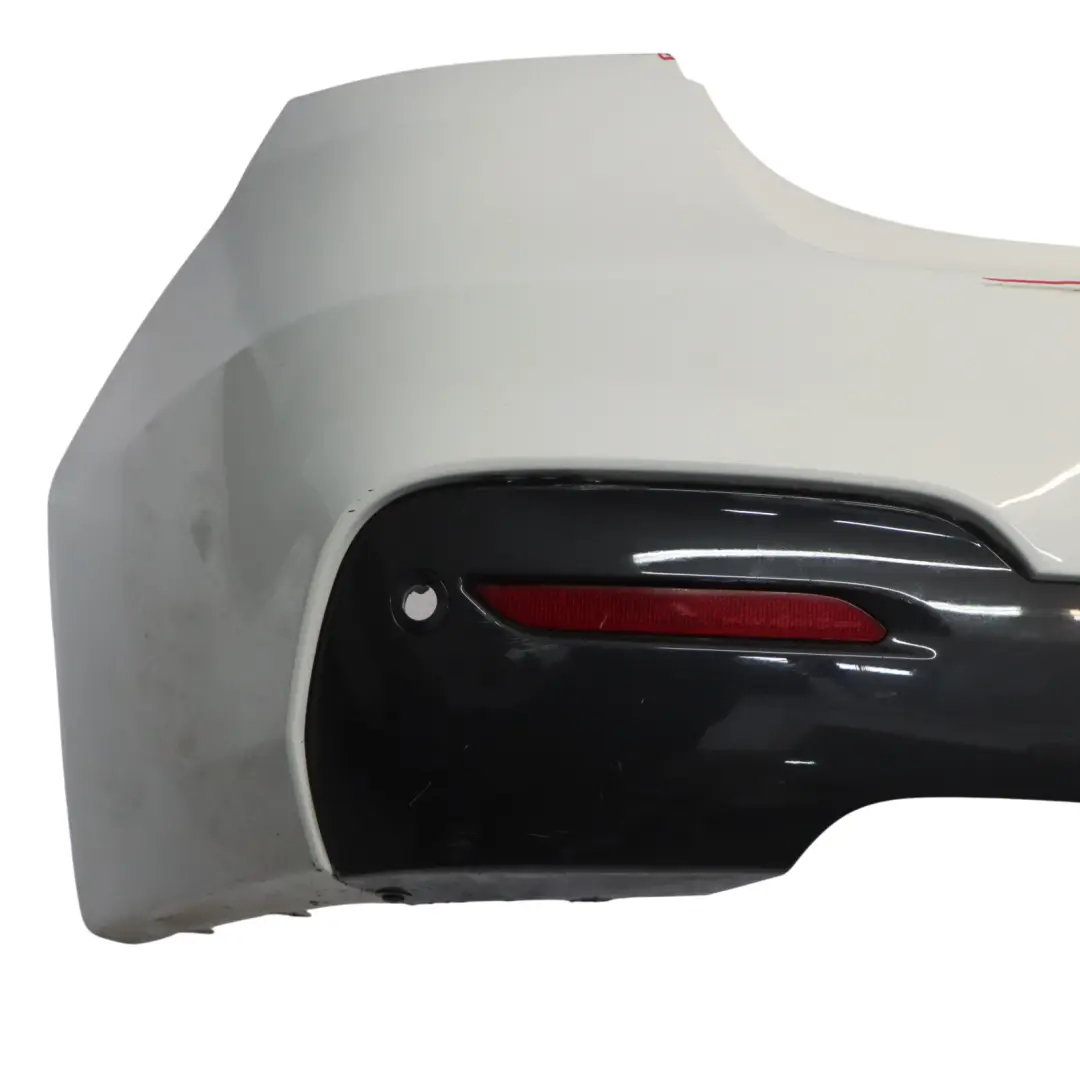 BMW F34 Rear Bumper Trim Panel M Sport PDC Alpinweiss Alpine White 3 - 300 - SKU 8061550-AW - Part number 8061550