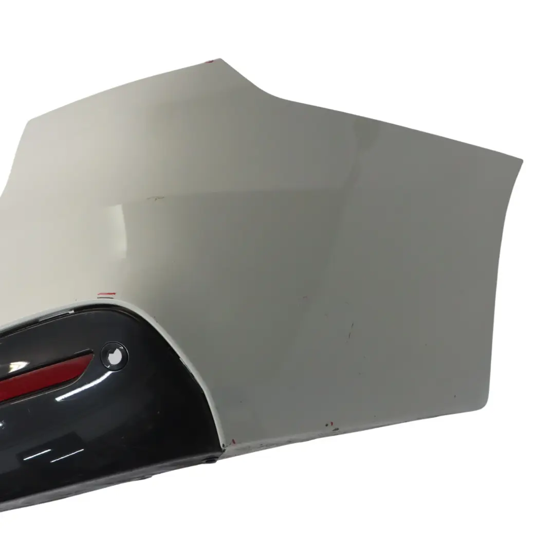 BMW F34 Rear Bumper Trim Panel M Sport PDC Alpinweiss Alpine White 3 - 300 - SKU 8061550-AW - Part number 8061550