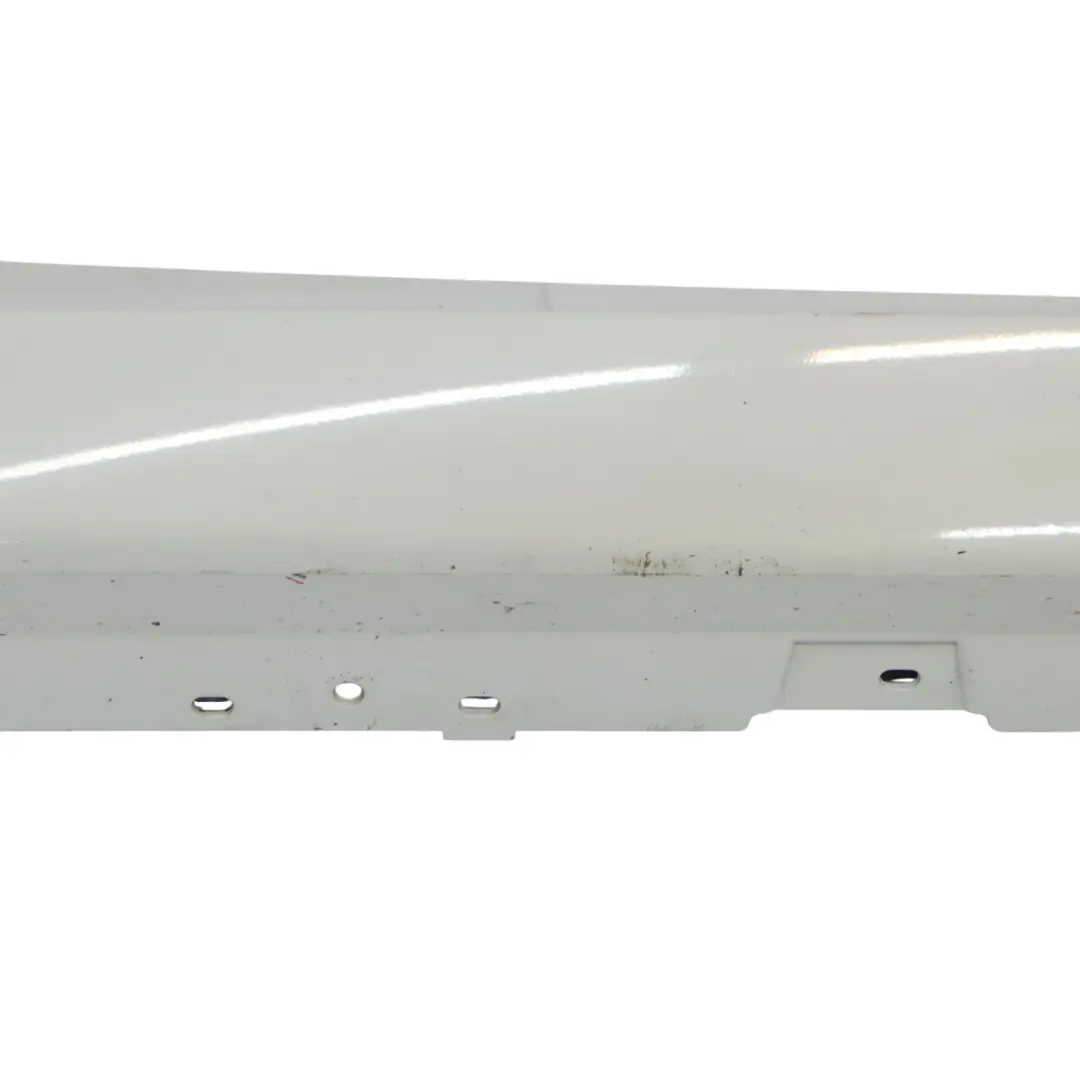 BMW F34 GT Side Skirt Sill Strip M Sport Right O/S Alpinweiss 3 White - 300 - SKU 8061652-AW - Part number 8061652