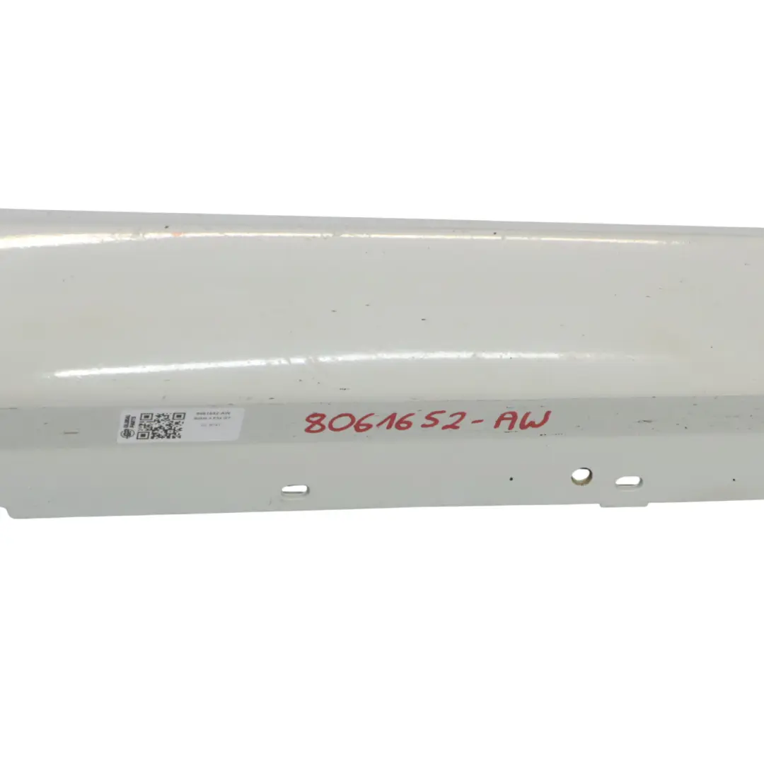 BMW F34 GT Side Skirt Sill Strip M Sport Right O/S Alpinweiss 3 White - 300 - SKU 8061652-AW - Part number 8061652