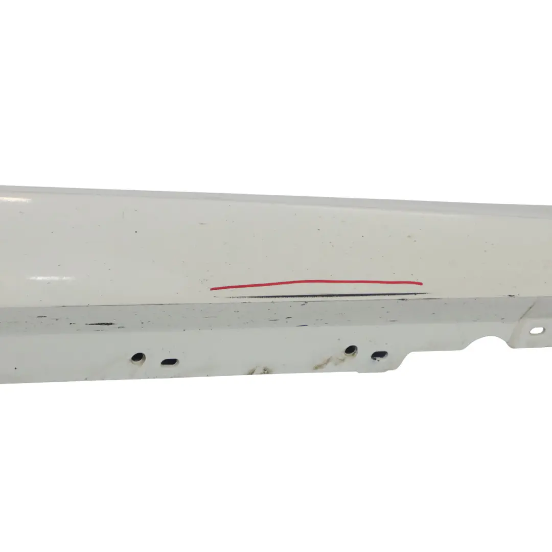 Side Skirt Sill Strip M Sport Right O/S Alpinweiss 3 White - 300 to BMW F34 GT with Part number 8061652 BMW F34 GT Side Skirt Sill Strip M Sport Right O/S Alpinweiss 3 White - 300 - SKU 8061652-AW - Part number 8061652