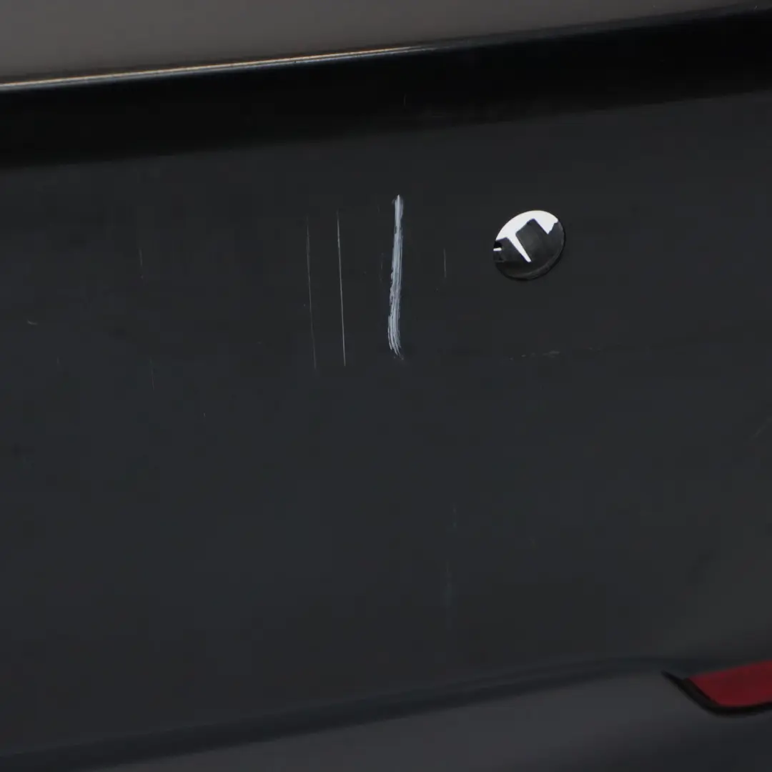 Bumper M Sport Trim Panel PDC Black Sapphire Metallic - 475 to BMW F36 Rear with Part number 8062246 BMW F36 Rear Bumper M Sport Trim Panel PDC Black Sapphire Metallic - 475 - SKU 8062246-BS - Part number 8062246