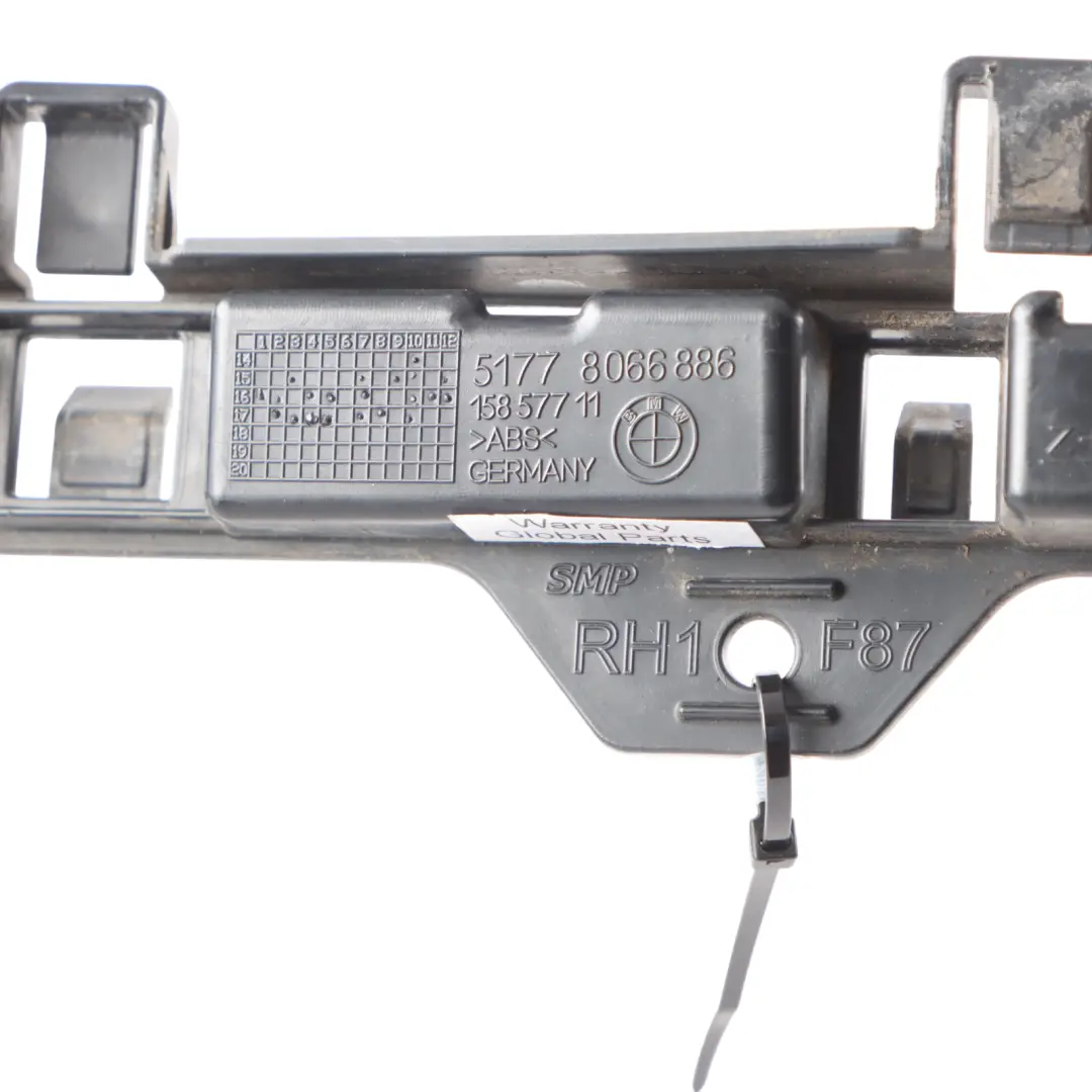 F87N M2 Door Sill Holder Mount Bracket Front Right O/S to BMW F87 with Part number 8066886 BMW F87 F87N M2 Door Sill Holder Mount Bracket Front Right O/S - SKU 8066886 - Part number 8066886