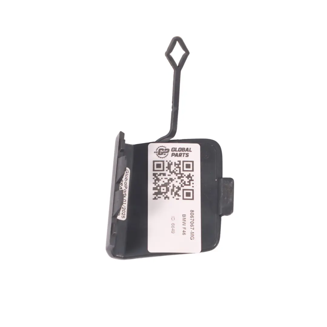 BMW F46 Gran Tourer Heck Stoß Stange Abschlepphaken Abdeckkappe Meteorgrau - Z7H - SKU 8067067-MGR - Teilenummer 8067067