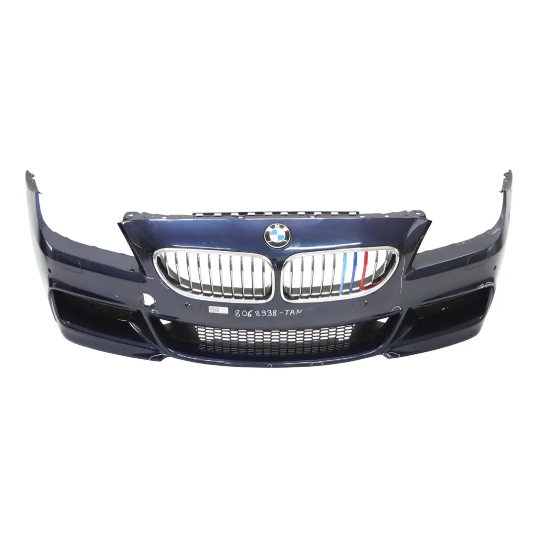 BMW F06 F12 Front Bumper Trim Panel Covering Tanzanite Blue Metallic - X10 - SKU 8068938-TAN - Part number 8068938