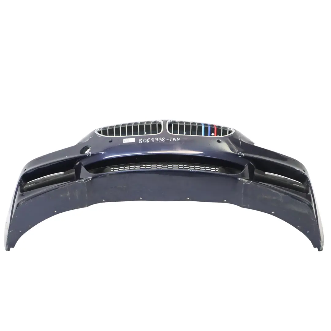 BMW F06 F12 Front Bumper Trim Panel Covering Tanzanite Blue Metallic - X10 - SKU 8068938-TAN - Part number 8068938