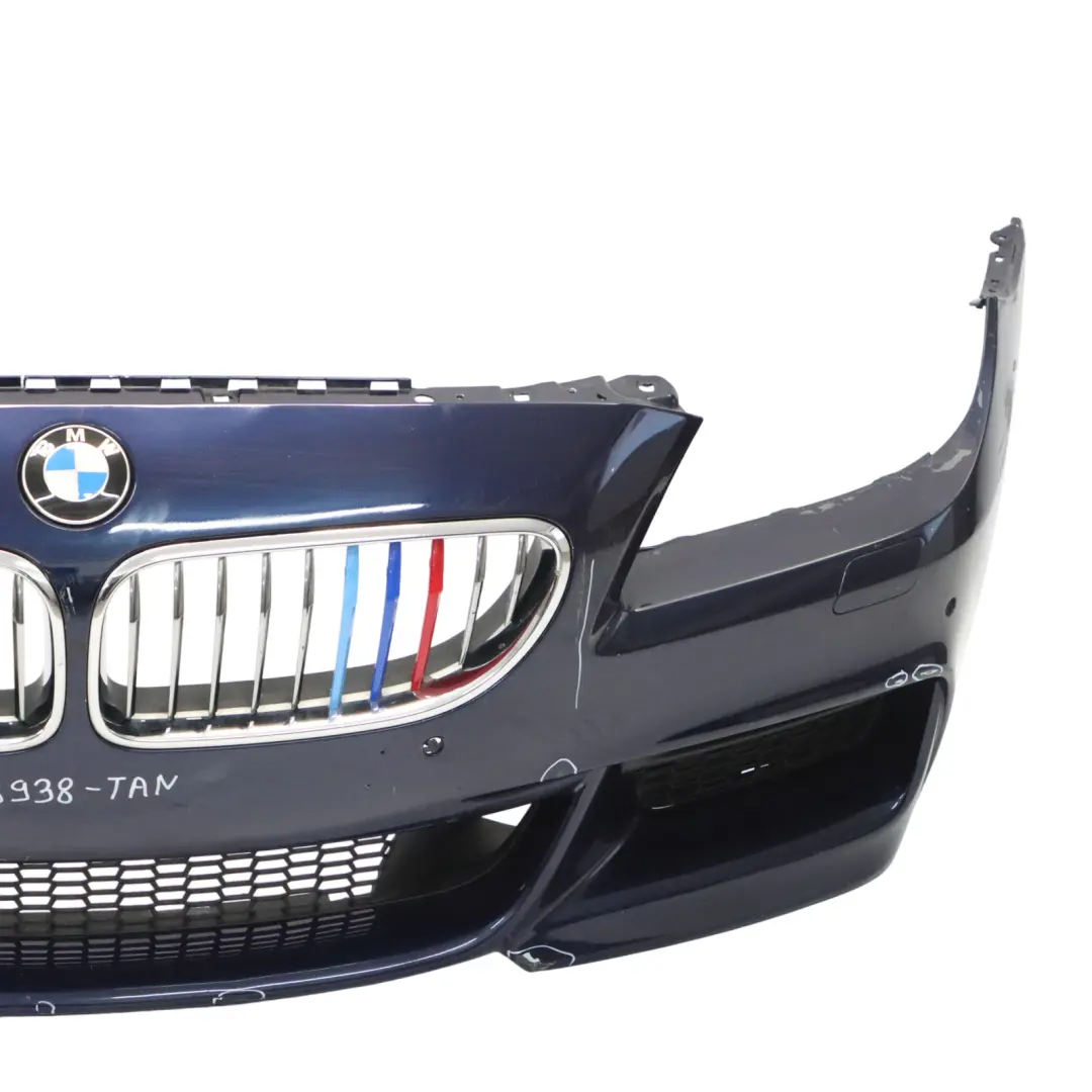 BMW F06 F12 Front Bumper Trim Panel Covering Tanzanite Blue Metallic - X10 - SKU 8068938-TAN - Part number 8068938