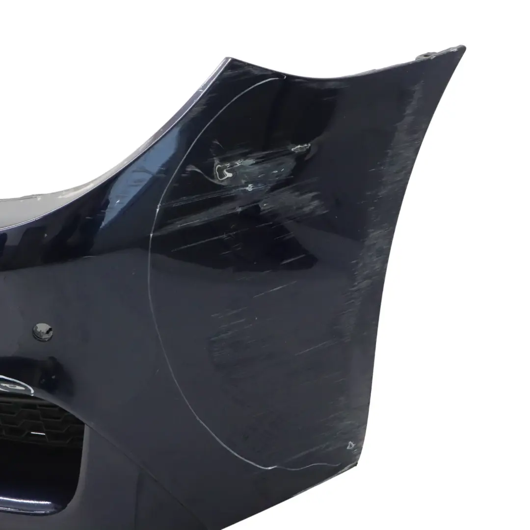 Front Bumper Trim Panel Covering Tanzanite Blue Metallic - X10 to BMW F06 F12 with Part number 8068938 BMW F06 F12 Front Bumper Trim Panel Covering Tanzanite Blue Metallic - X10 - SKU 8068938-TAN - Part number 8068938