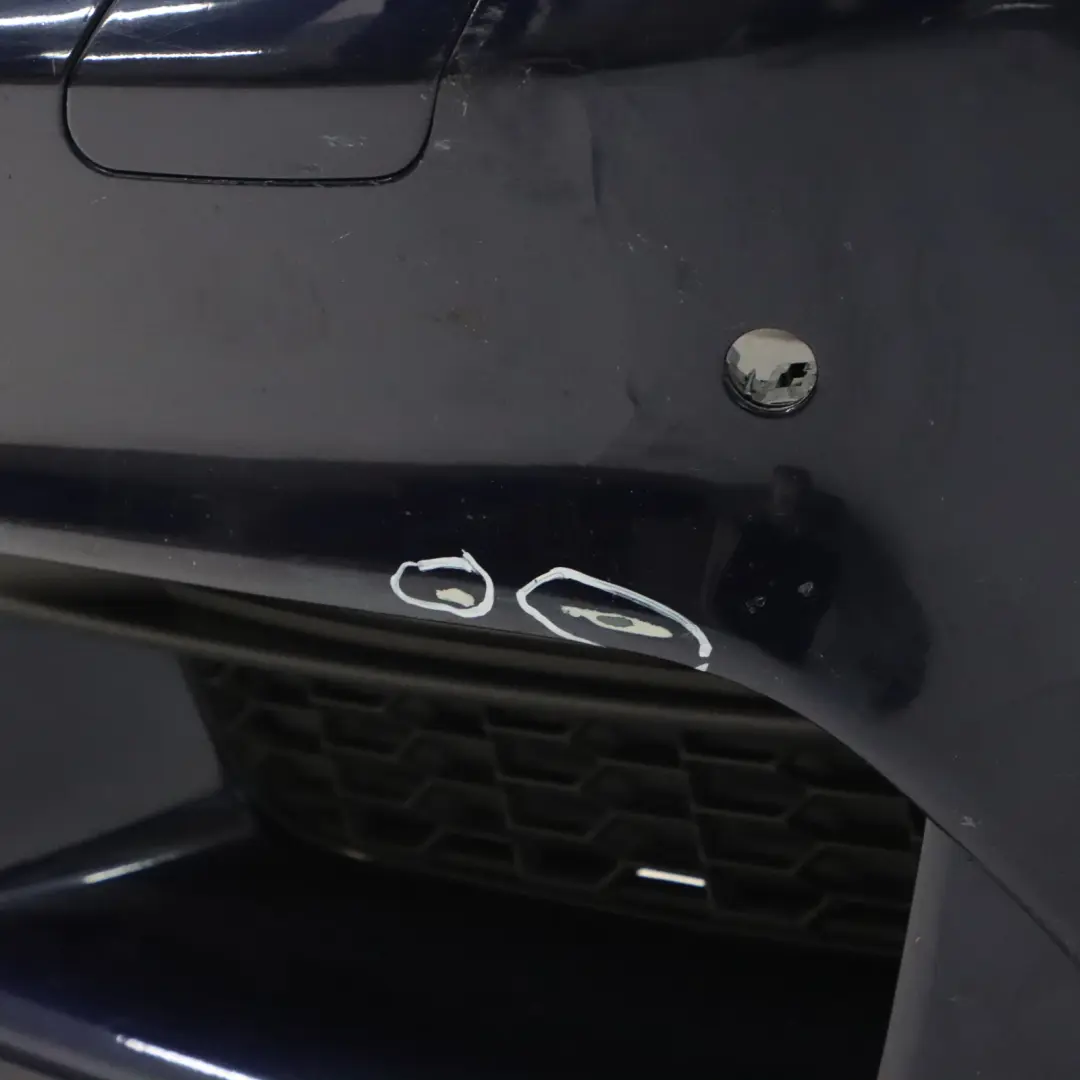 Front Bumper Trim Panel Covering Tanzanite Blue Metallic - X10 to BMW F06 F12 with Part number 8068938 BMW F06 F12 Front Bumper Trim Panel Covering Tanzanite Blue Metallic - X10 - SKU 8068938-TAN - Part number 8068938