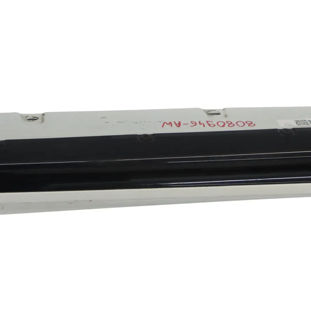 BMW F44 Sill Strip M Sport Side Skirt Right O/S Alpinweiss 3 Alpine White - 300 - SKU 8080946-AW - Part number 8080946