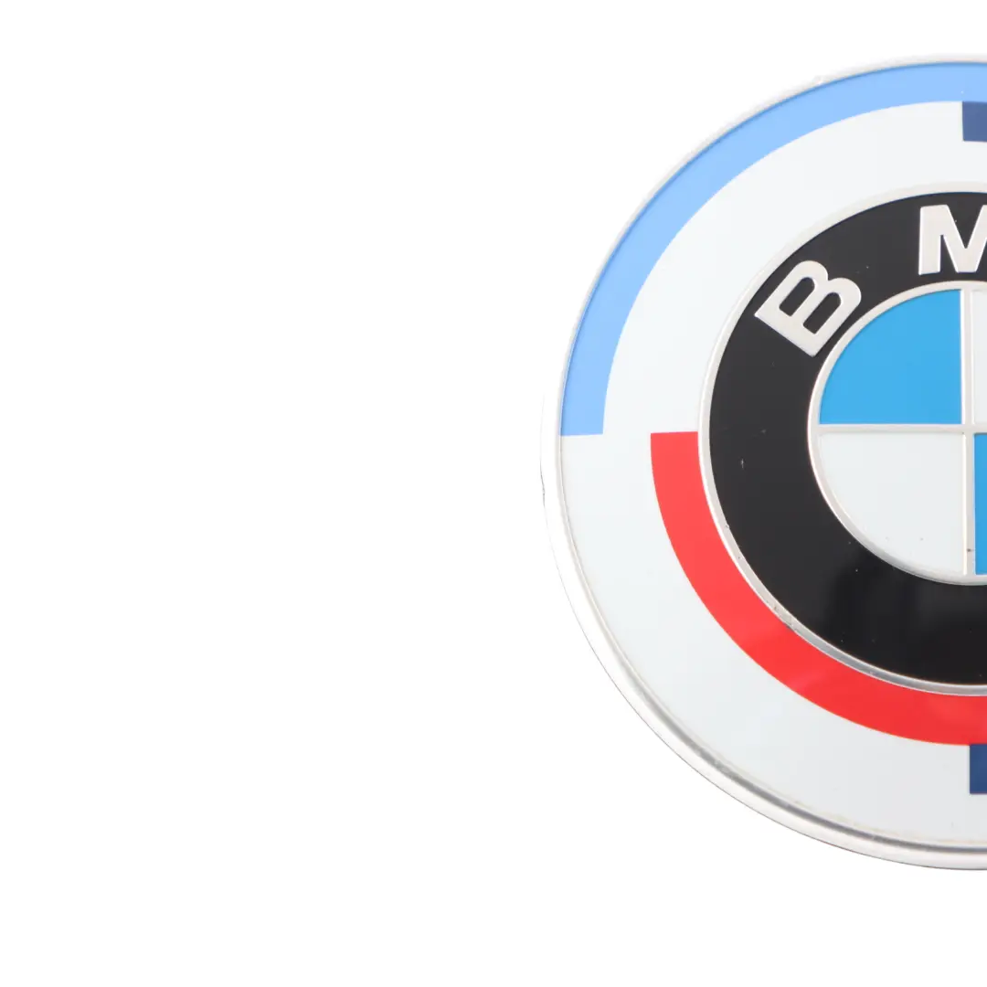 Bonnet Boot Badge Emblem Logo Plaque 50 Years M to BMW F40 F44 with Part number 8087188 BMW F40 F44 Bonnet Boot Badge Emblem Logo Plaque 50 Years M - SKU 8087188 - Part number 8087188