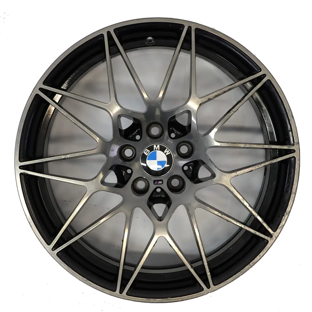 BMW F80 M3 F82 M4 Front Wheel Alloy Rim 20" 9J ET:29 M Star Spoke 666M - SKU 8090192-2 - Part number 8090192