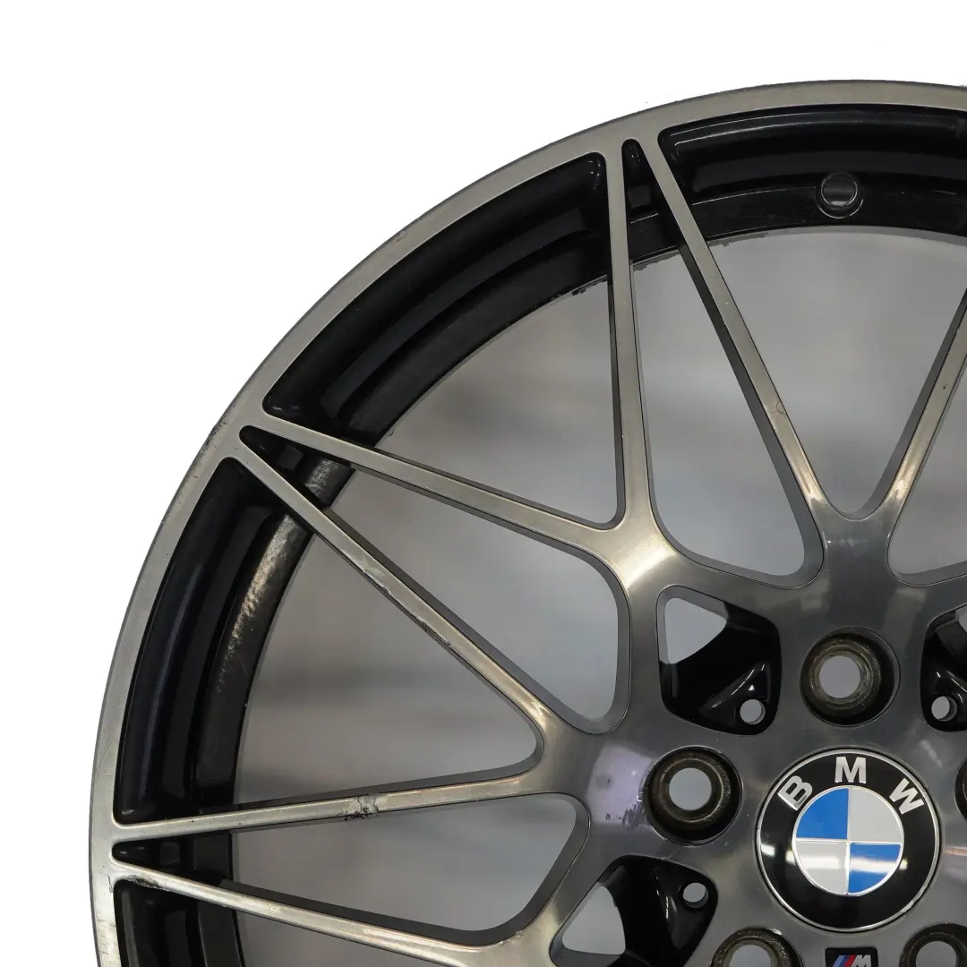 BMW F80 M3 F82 M4 Vorderrad Felge 20" 9J ET:29 M Sternspeiche 666M - SKU 8090192-2 - Teilenummer 8090192