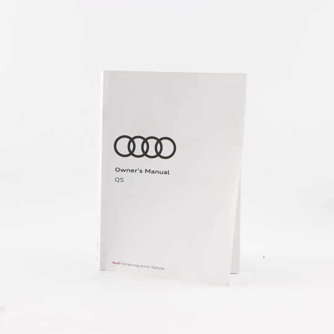 Audi SQ5 FY Owner's Handbook CD Radio Instructions Case Wallet - SKU 80A012720AD - Part number 80A012720AD