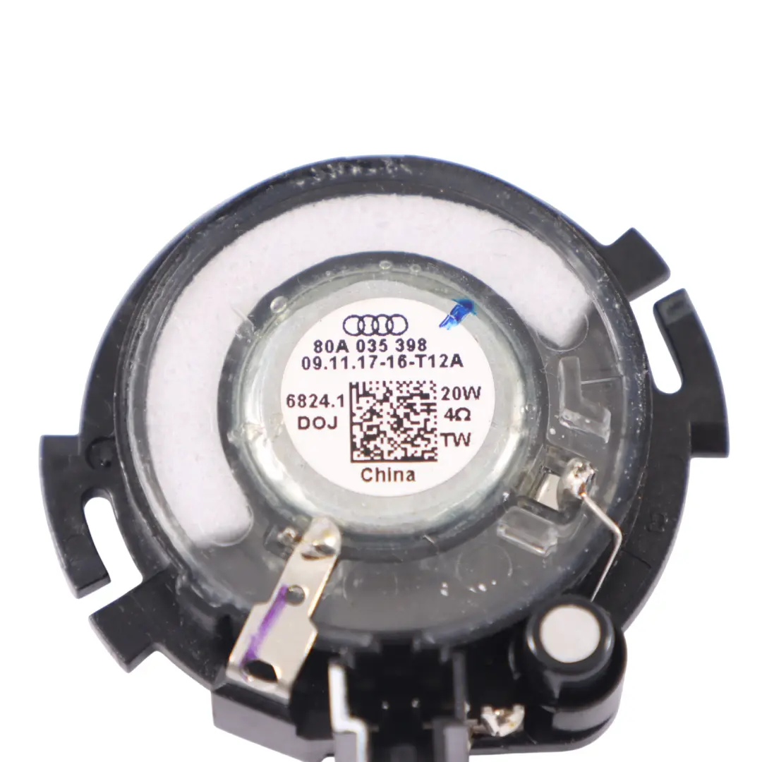 Audi Q5 FY Cache parleur Carte Tweeter Garniture Noir Arrière Gauche - SKU 80A035398 - Numéro de pièce 80A035398