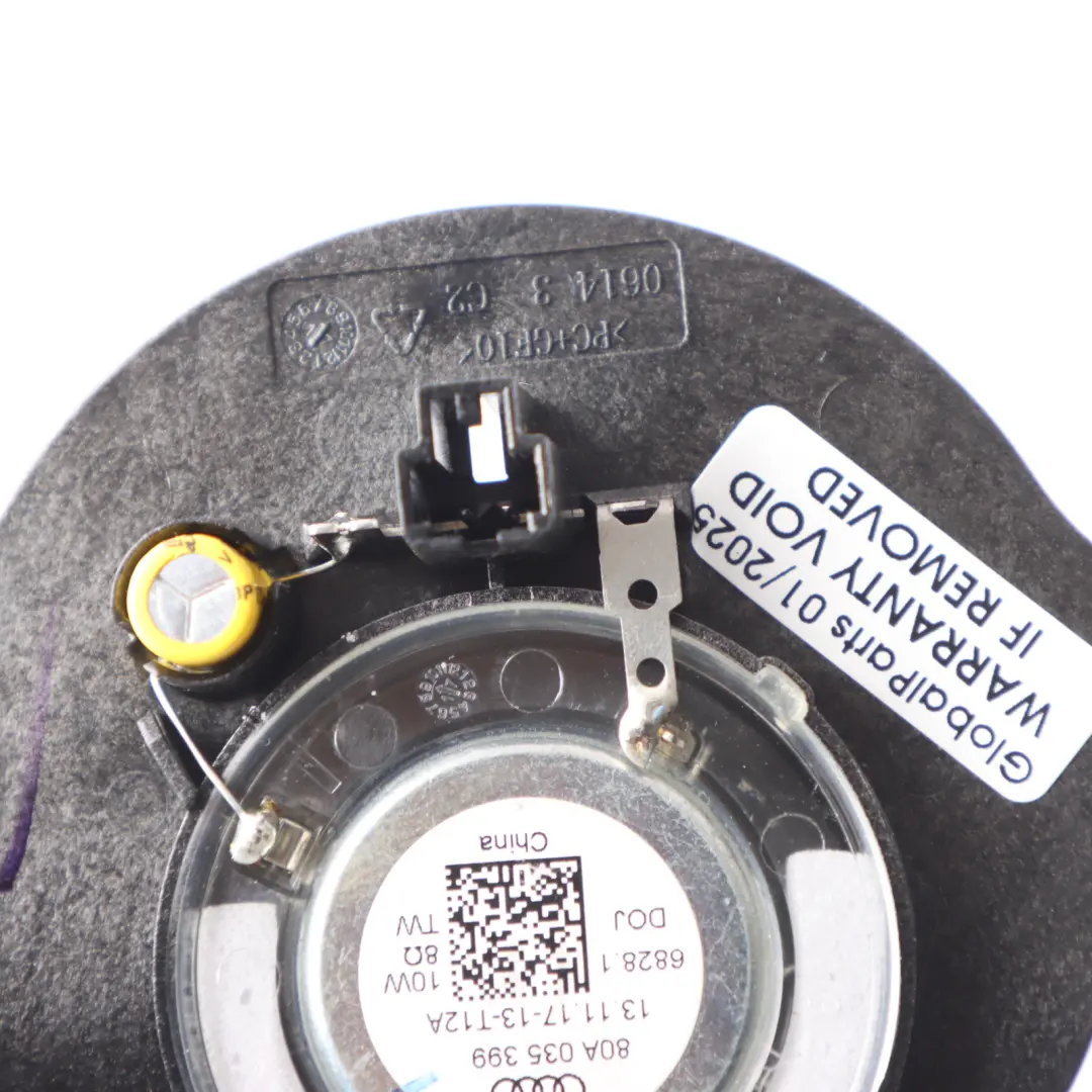 Cruscotto Tweeter Altoparlante Anteriore Sinistro Destro per Audi Q5 FY con numero di parte 80A035399 Audi Q5 FY Cruscotto Tweeter Altoparlante Anteriore Sinistro Destro - SKU 80A035399 - Numero di parte 80A035399