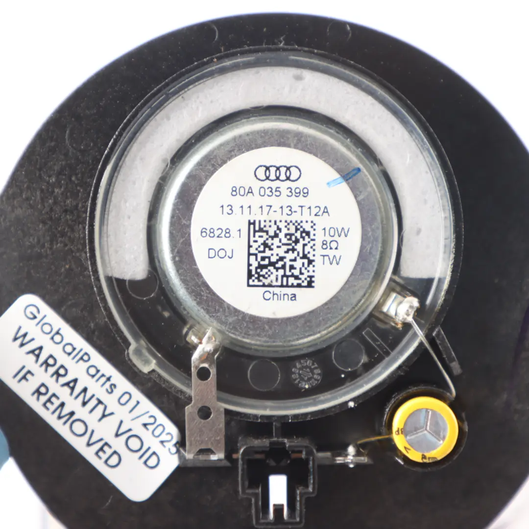 Dashboard Tweeter Speaker Front Left Right N/O/S to Audi Q5 FY with Part number 80A035399 Audi Q5 FY Dashboard Tweeter Speaker Front Left Right N/O/S - SKU 80A035399 - Part number 80A035399