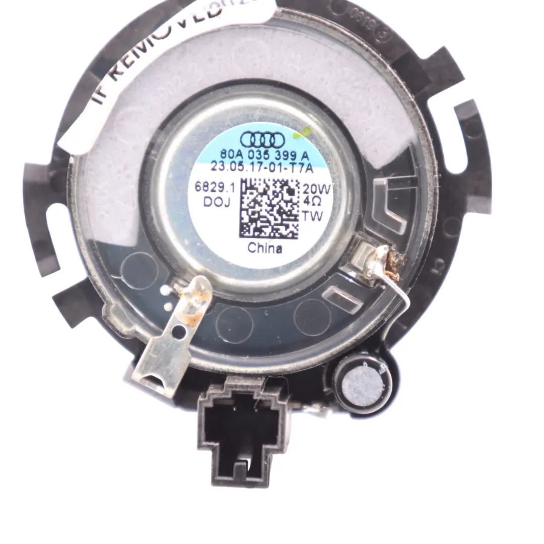 Audi SQ5 8Y Haut-Parleur Tweeter Porte Arrière Gauche Droit - SKU 80A035399A - Numéro de pièce 80A035399A