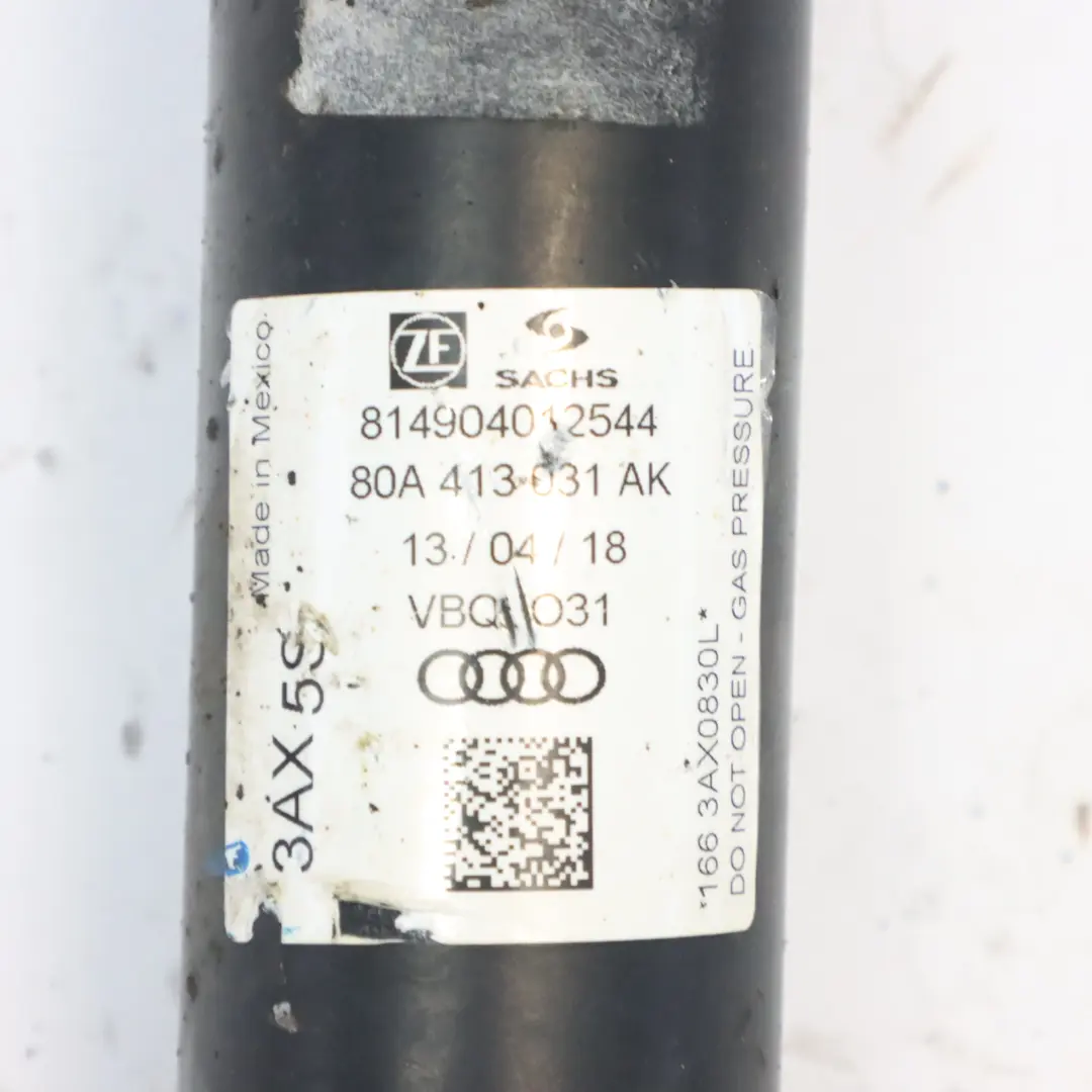 Ammortizzatore anteriore Puntone sinistro destro per Audi Q5 FY con numero di parte 80A413031AK Audi Q5 FY Ammortizzatore anteriore Puntone sinistro destro - SKU 80A413031AK - Numero di parte 80A413031AK