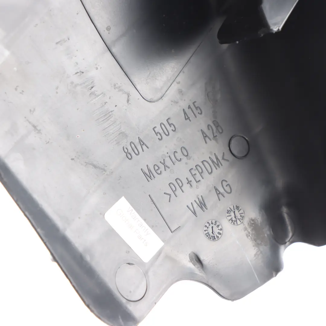 Control Arm Lower Trim Cover Rear Left N/S to Audi SQ5 FY with Part number 80A505415 Audi SQ5 FY Control Arm Lower Trim Cover Rear Left N/S - SKU 80A505415 - Part number 80A505415