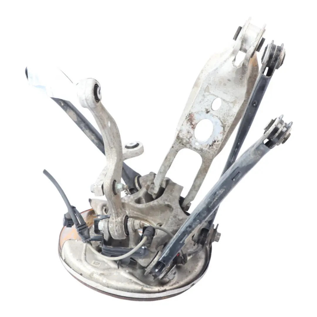 Audi SQ5 FY 3.0 TFSI Fahrwerksbein Hinten Links Radträger Nabe Bremsscheibe - SKU 80A505431G-2 - Teilenummer 80A505431G