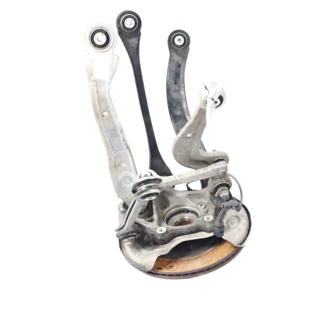 Pata Suspensión Trasera Izquierda Buje Rueda Disco Freno para Audi SQ5 FY 3.0 TFSI con número de pieza 80A505431G Audi SQ5 FY 3.0 TFSI Pata Suspensión Trasera Izquierda Buje Rueda Disco Freno - SKU 80A505431G-2 - Número de pieza 80A505431G