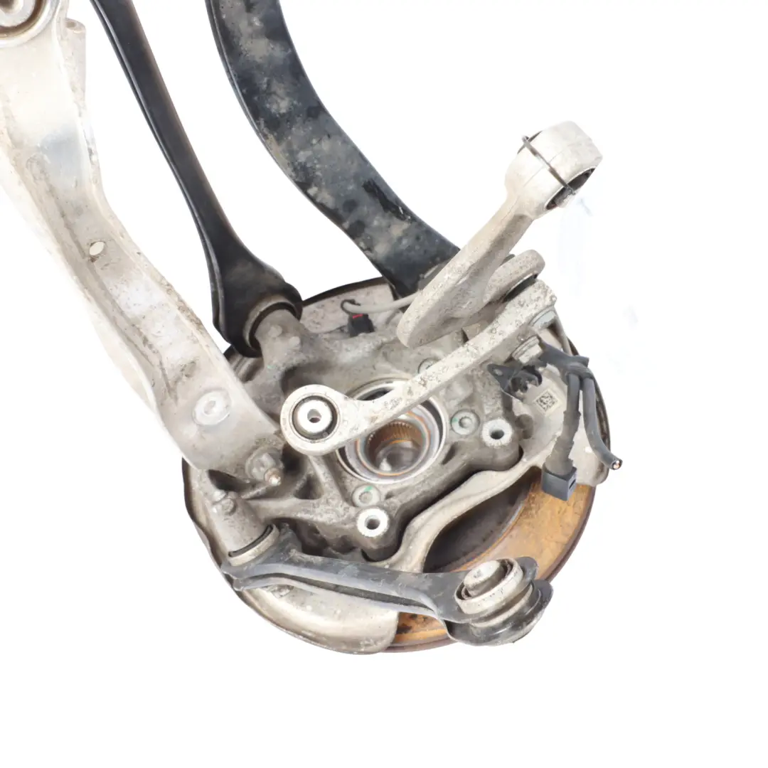 Audi SQ5 FY 3.0 TFSI Fahrwerksbein Hinten Links Radträger Nabe Bremsscheibe - SKU 80A505431G-2 - Teilenummer 80A505431G