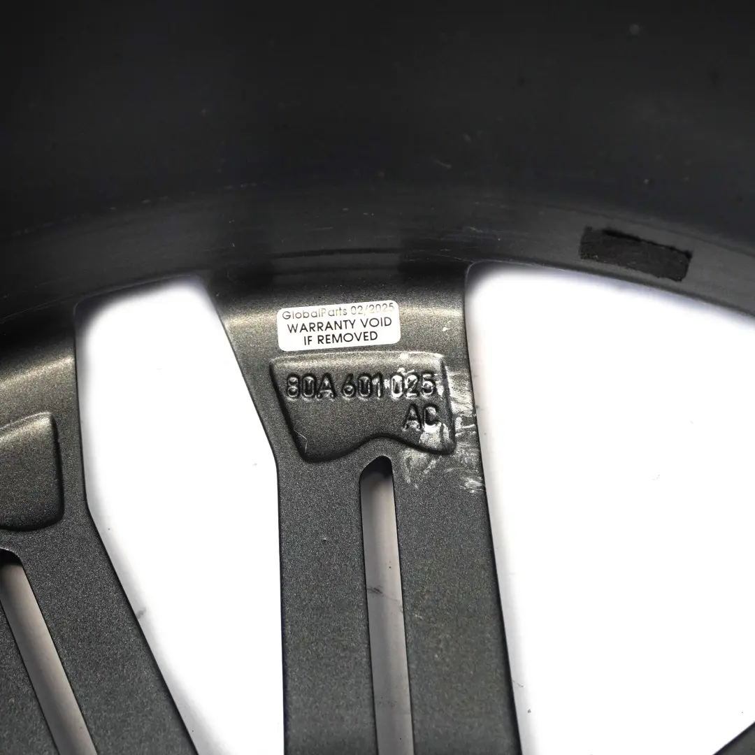  Llanta Aleación Audi Q5 SQ5 FY 80A 21" 8.5J ET:34 Doble Star Spoke - SKU 80A601025AC-1 - Número de pieza 80A601025AC