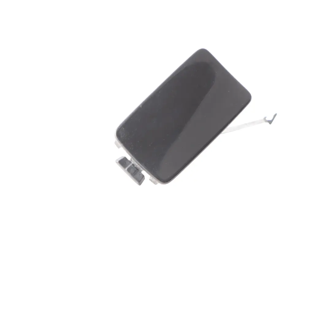 Bumper Tow Eye Hook Cover Cap Left N/S Mythical Black - Y9T to Audi SQ5 FY Rear with Part number 80A807441B Audi SQ5 FY Rear Bumper Tow Eye Hook Cover Cap Left N/S Mythical Black - Y9T - SKU 80A807441B-MYB - Part number 80A807441B