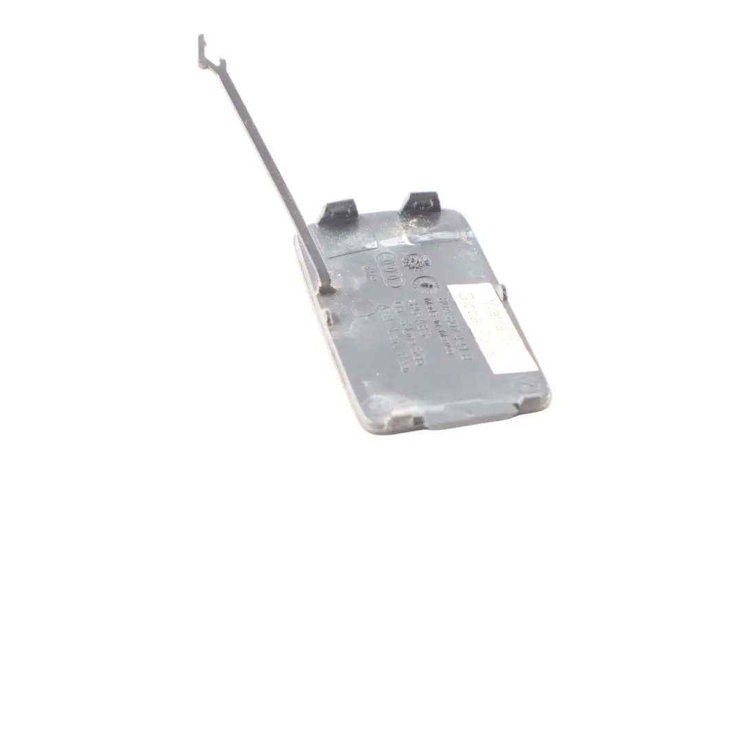 Bumper Tow Eye Hook Cover Cap Left N/S Mythical Black - Y9T to Audi SQ5 FY Rear with Part number 80A807441B Audi SQ5 FY Rear Bumper Tow Eye Hook Cover Cap Left N/S Mythical Black - Y9T - SKU 80A807441B-MYB - Part number 80A807441B