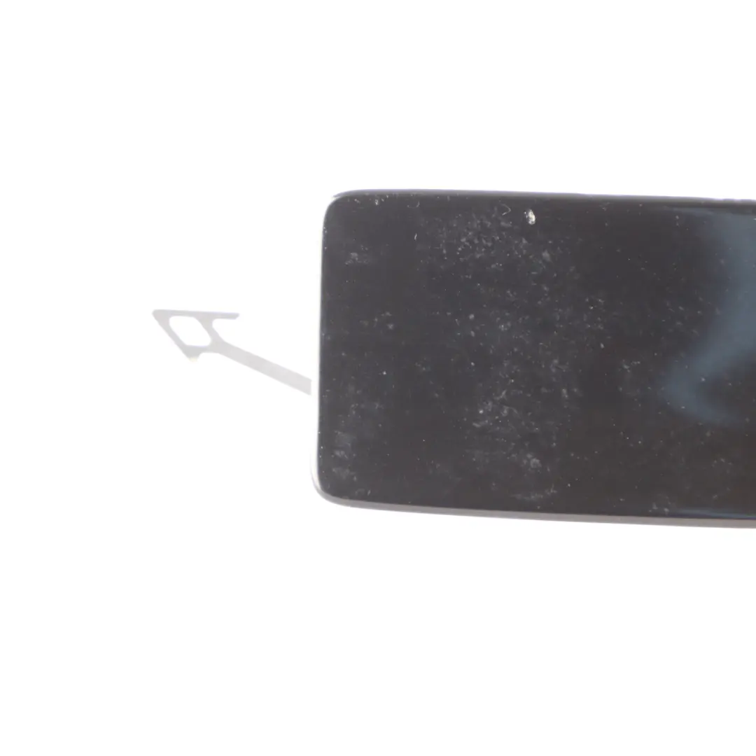 Bumper Tow Eye Hook Cover Cap Right O/S Mythical Black - Y9T to Audi SQ5 FY Rear with Part number 80A807442B Audi SQ5 FY Rear Bumper Tow Eye Hook Cover Cap Right O/S Mythical Black - Y9T - SKU 80A807442B-MYB - Part number 80A807442B