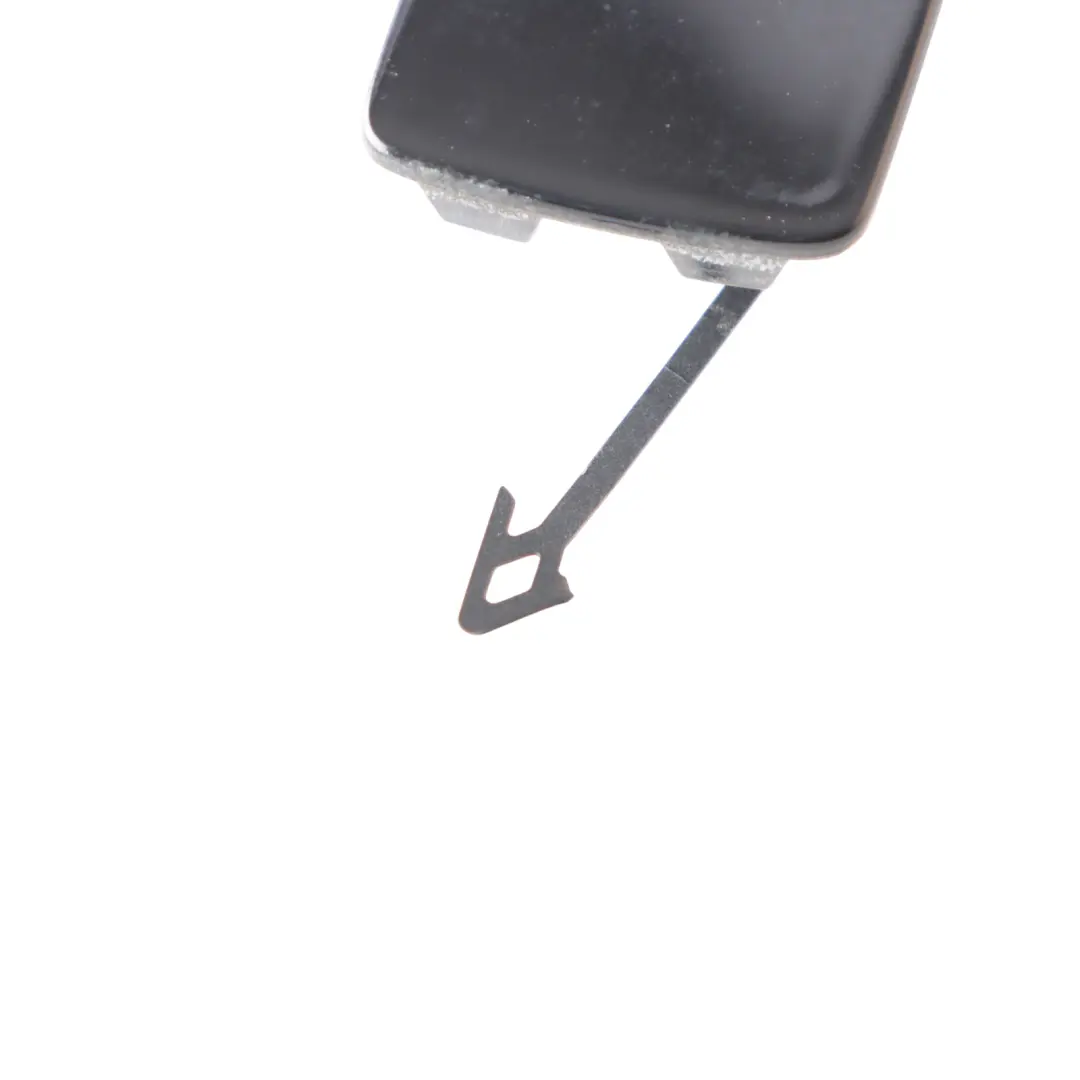 Bumper Tow Eye Hook Cover Cap Right O/S Mythical Black - Y9T to Audi SQ5 FY Rear with Part number 80A807442B Audi SQ5 FY Rear Bumper Tow Eye Hook Cover Cap Right O/S Mythical Black - Y9T - SKU 80A807442B-MYB - Part number 80A807442B