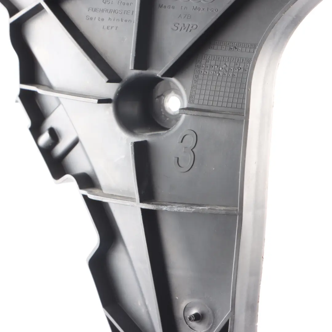 Bumper Bracket Mount Carrier Left N/S to Audi SQ5 FY Rear with Part number 80A807453 Audi SQ5 FY Rear Bumper Bracket Mount Carrier Left N/S - SKU 80A807453 - Part number 80A807453