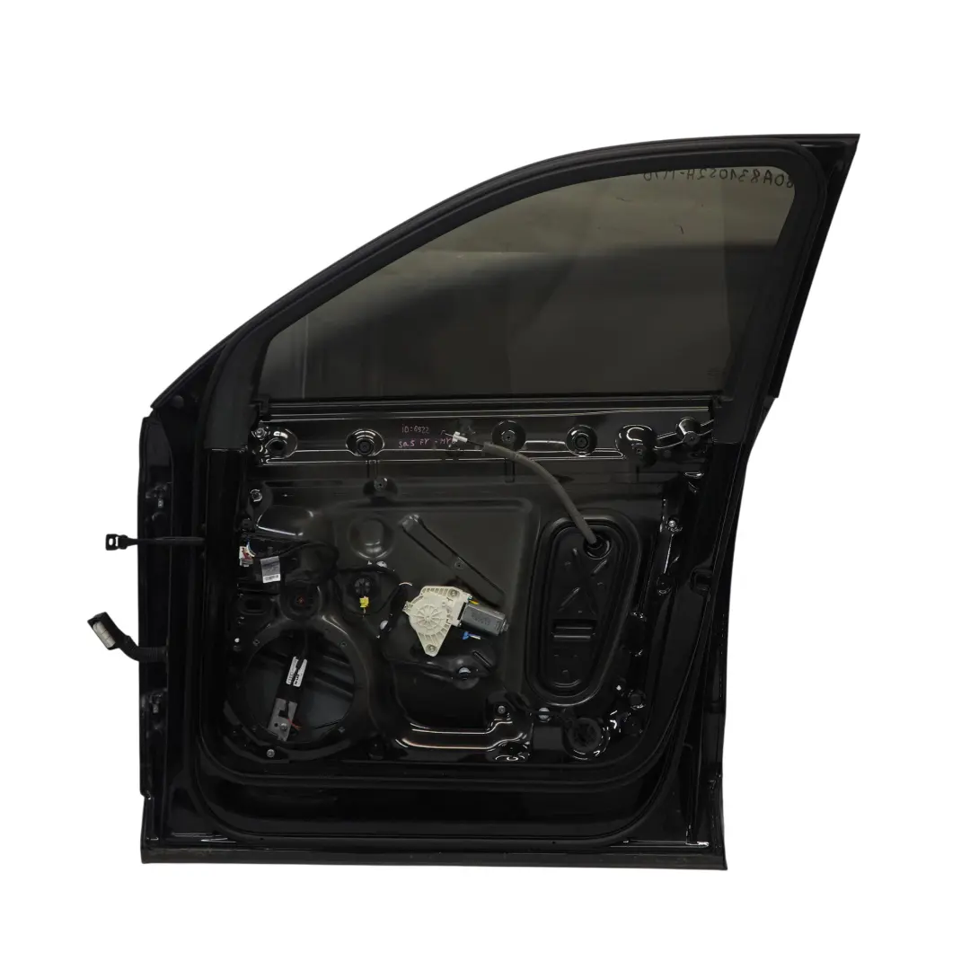 Door Front Right O/S Mythical Black Metallic - Y9T to Audi Q5 FY with Part number 80A831052H Audi Q5 FY Door Front Right O/S Mythical Black Metallic - Y9T - SKU 80A831052H-MYB - Part number 80A831052H