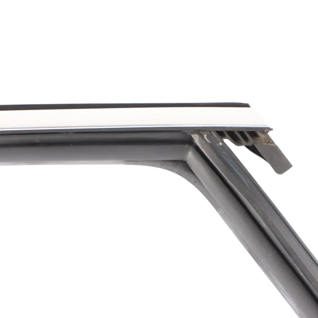 Upper Door Window Frame Trim Left N/S Finisher Chrome to Audi Q5 FY Rear with Part number 80A839431A Audi Q5 FY Rear Upper Door Window Frame Trim Left N/S Finisher Chrome - SKU 80A839431A-1 - Part number 80A839431A