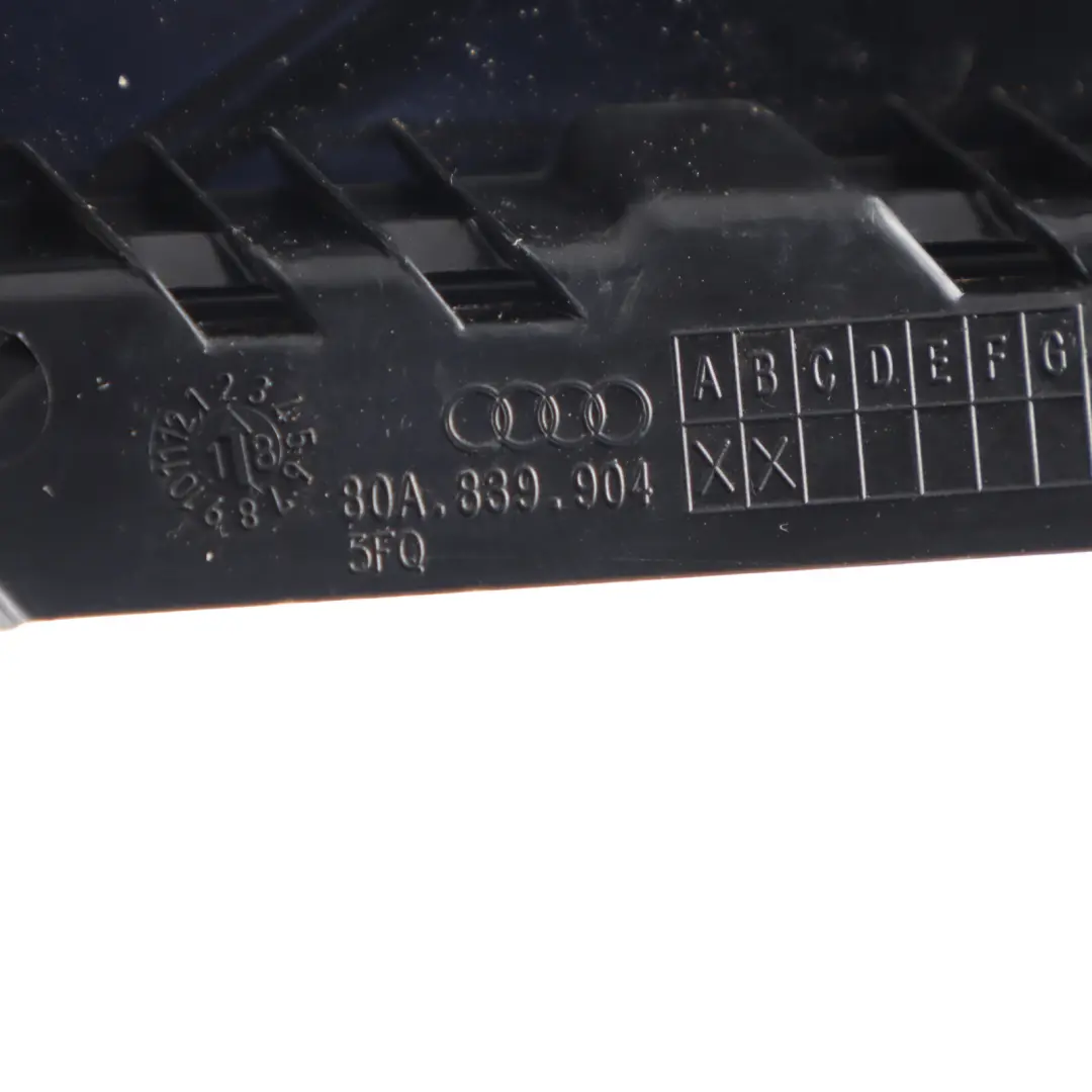 Audi Q5 FY Hintere Tür Leiste Rechts Trim Abdeckung C Säule Schwarz - SKU 80A839904 - Teilenummer 80A839904