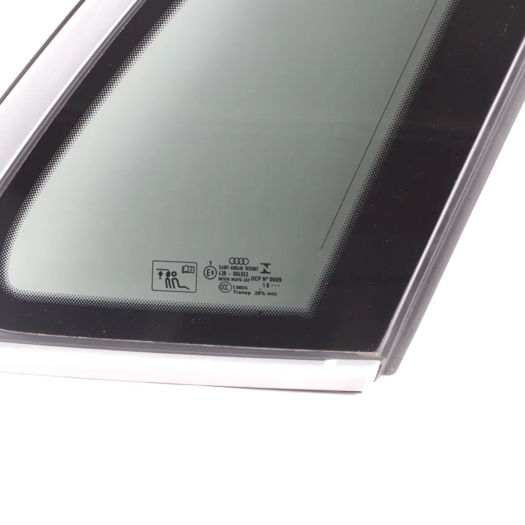 Window Glass Quarter Glass Glazing AS3 Rear Right O/S to Audi SQ5 FY with Part number 80A845298L Audi SQ5 FY Window Glass Quarter Glass Glazing AS3 Rear Right O/S - SKU 80A845298L - Part number 80A845298L