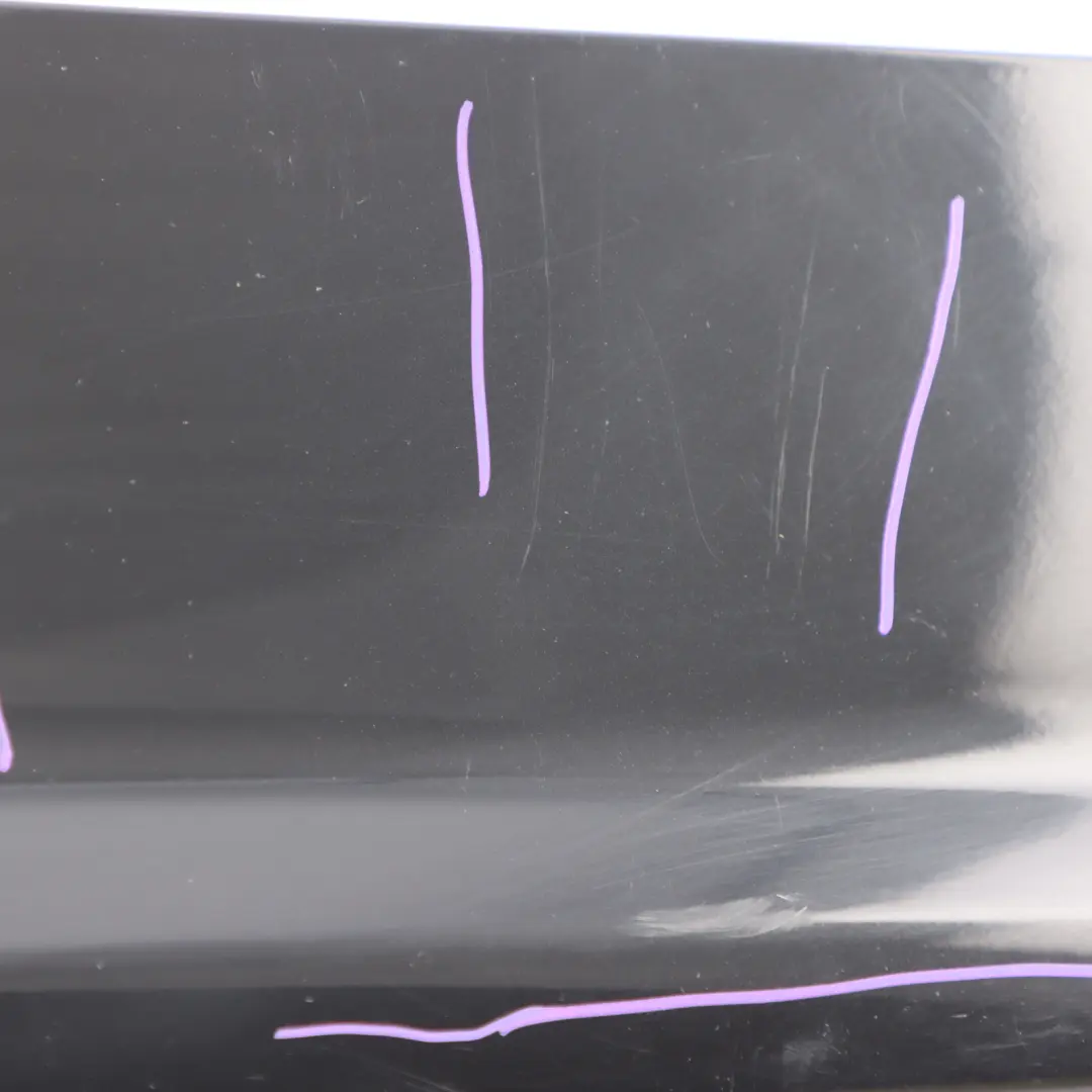 Audi Q5 FY Door Trim Moulding Strip Panel Rear Right O/S Mythical Black - Y9T - SKU 80A853970B-MYB - Part number 80A853970B