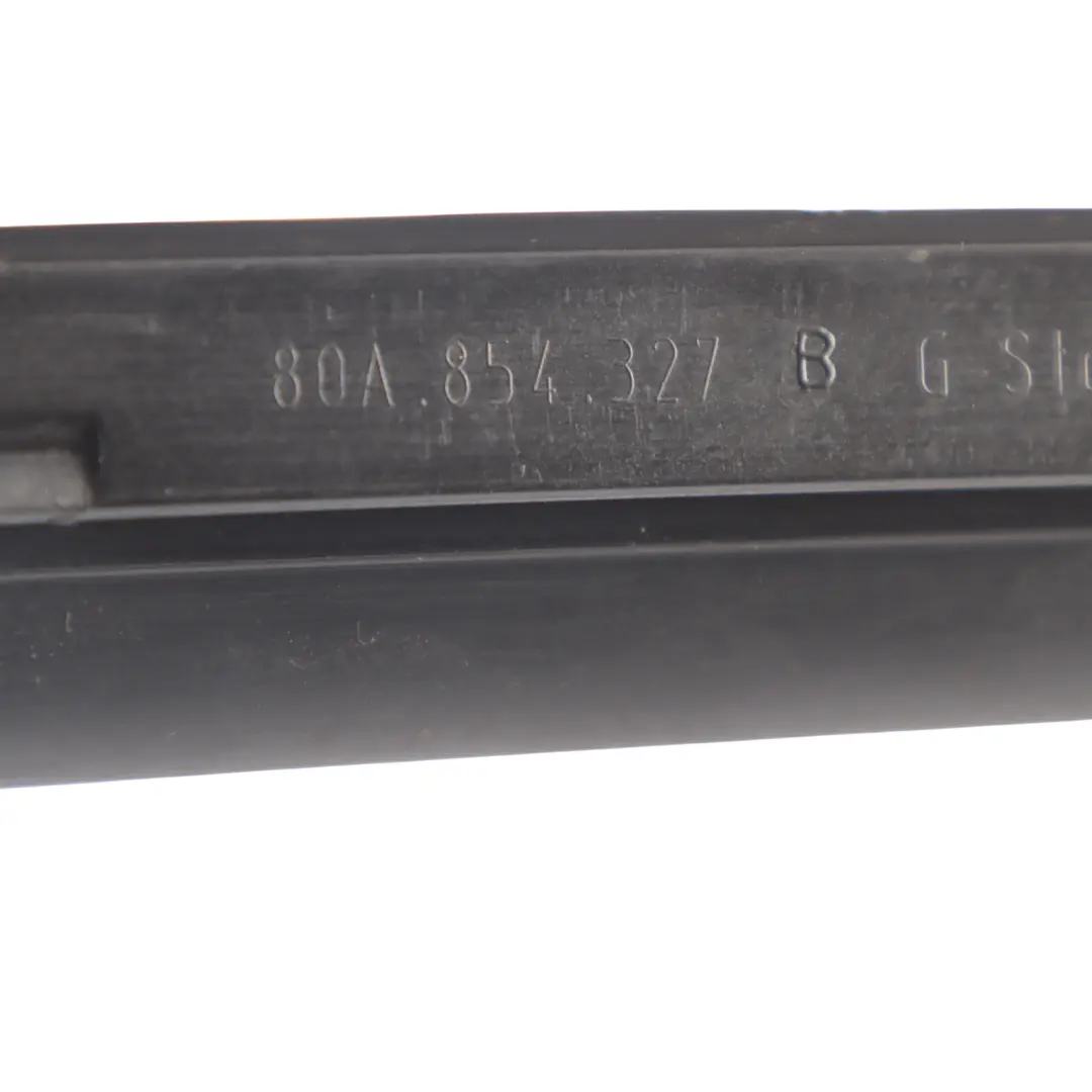 Moldura Tira Parabrisas Delantero Izquierdo para Audi Q5 FY con número de pieza 80A854327B Audi Q5 FY Moldura Tira Parabrisas Delantero Izquierdo - SKU 80A854327B - Número de pieza 80A854327B