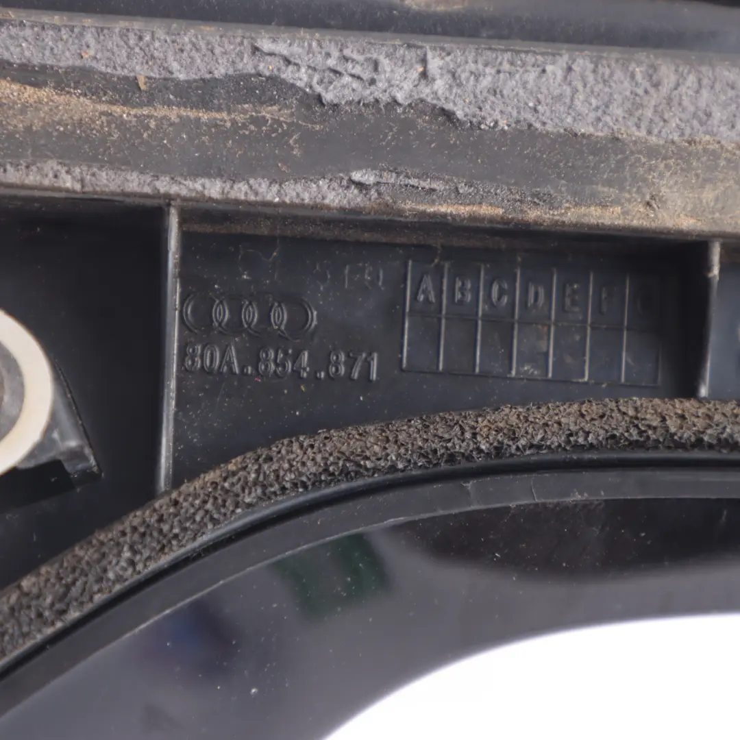 Audi Q5 FY Tylna Klapa Bagażnika Lewa Listwa Osłona Czarna - SKU 80A854871 - Numer Części 80A854871