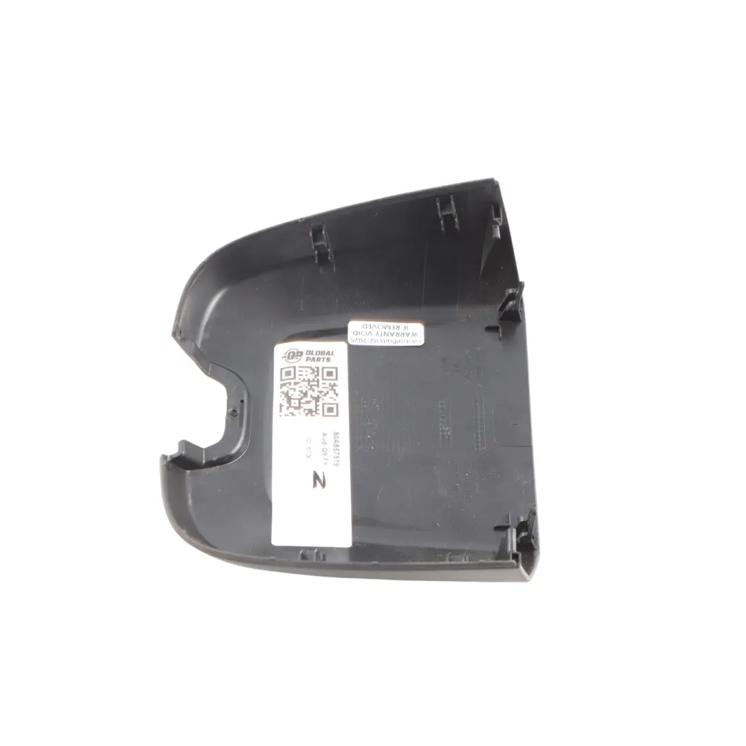 Audi Q5 FY Interior Rear View Mirror Surround Trim Panel Black - SKU 80A857519 - Part number 80A857519
