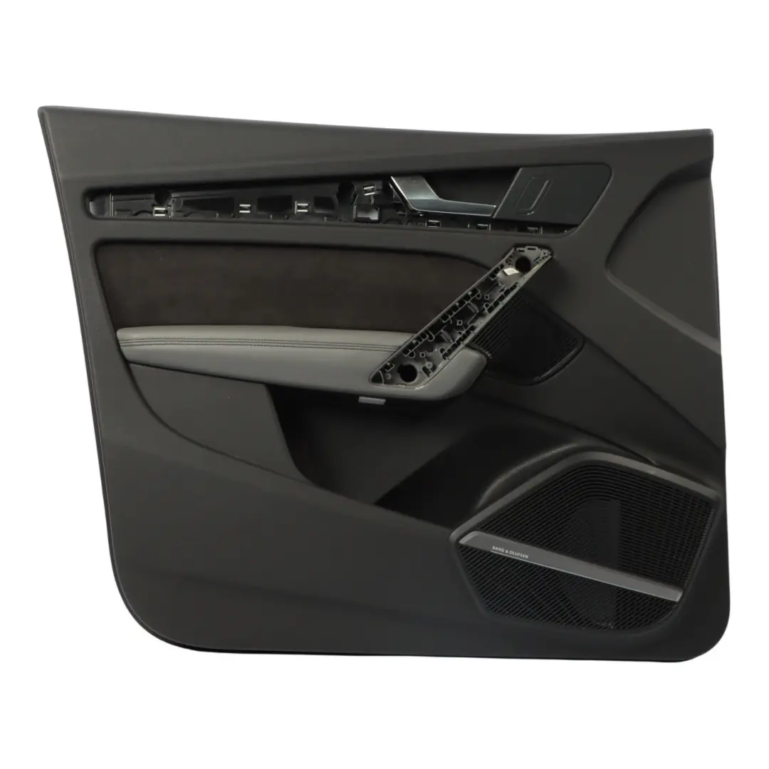 Door Card Inner Panel Cover Alcantara Front Left N/S to Audi SQ5 FY with Part number 80A867103AC Audi SQ5 FY Door Card Inner Panel Cover Alcantara Front Left N/S - SKU 80A867103AC - Part number 80A867103AC