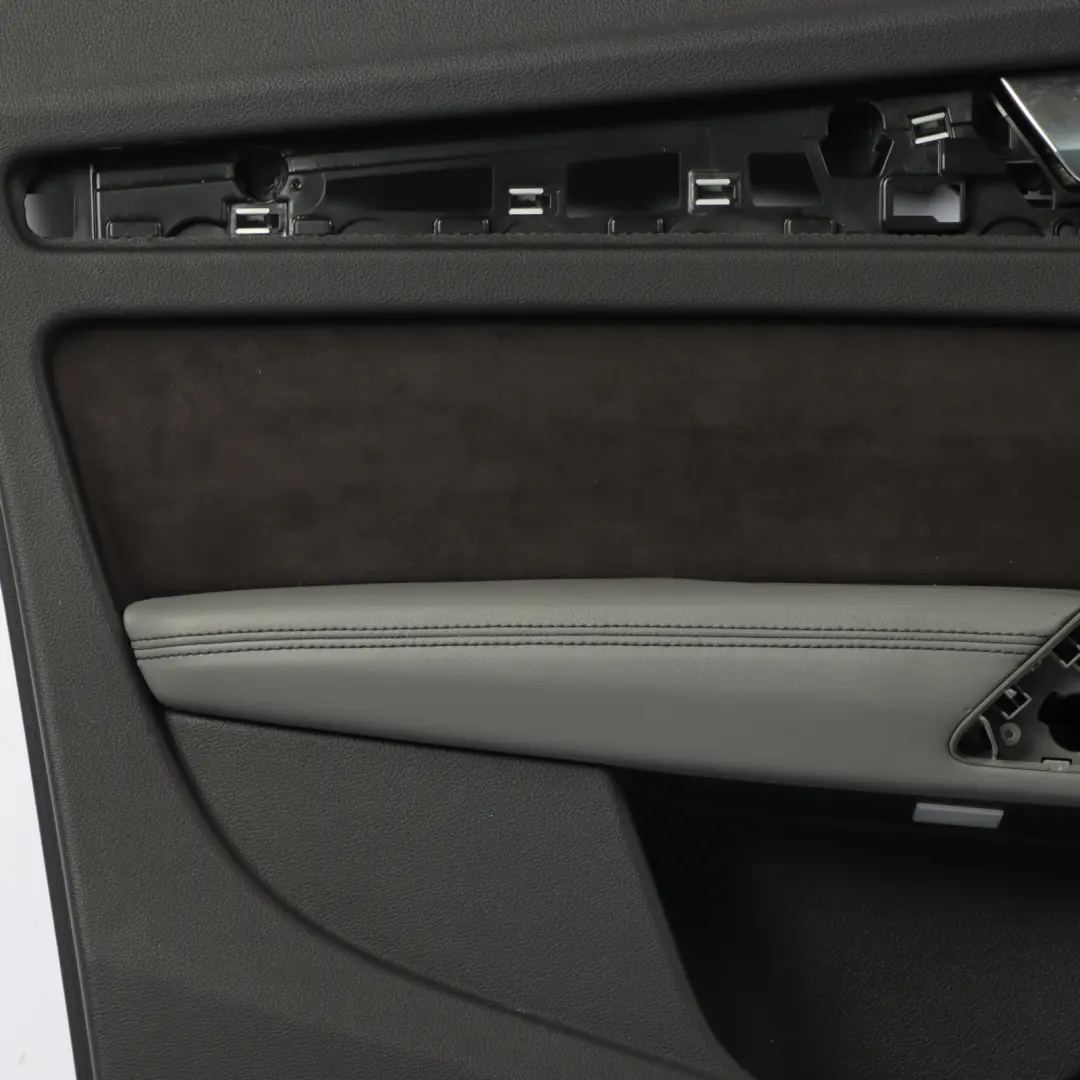 Door Card Inner Panel Cover Alcantara Front Left N/S to Audi SQ5 FY with Part number 80A867103AC Audi SQ5 FY Door Card Inner Panel Cover Alcantara Front Left N/S - SKU 80A867103AC - Part number 80A867103AC