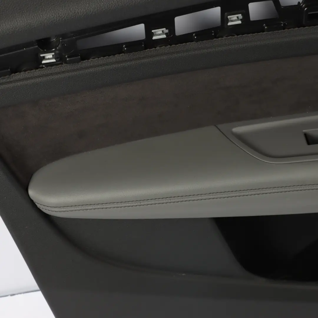 Audi SQ5 FY Door Card Inner Panel Cover Alcantara Front Left N/S - SKU 80A867103AC - Part number 80A867103AC