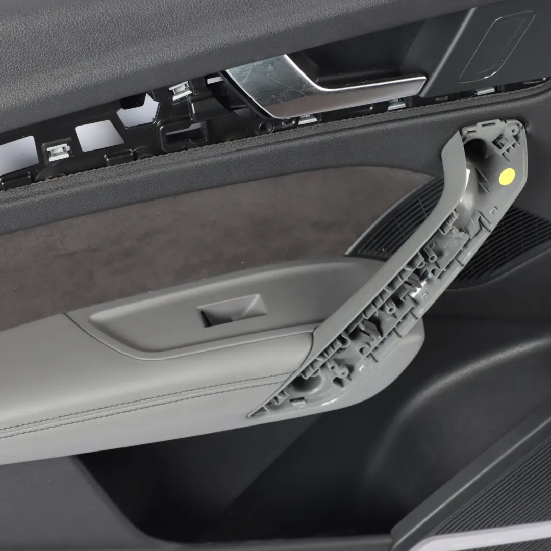 Door Card Inner Panel Cover Alcantara Front Left N/S to Audi SQ5 FY with Part number 80A867103AC Audi SQ5 FY Door Card Inner Panel Cover Alcantara Front Left N/S - SKU 80A867103AC - Part number 80A867103AC