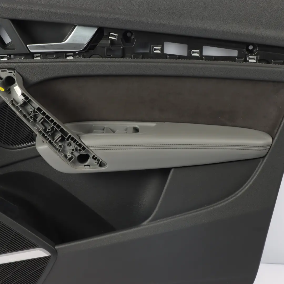 Door Card Inner Panel Cover Alcantara Front Right O/S to Audi SQ5 FY with Part number 80A867104AC Audi SQ5 FY Door Card Inner Panel Cover Alcantara Front Right O/S - SKU 80A867104AC - Part number 80A867104AC