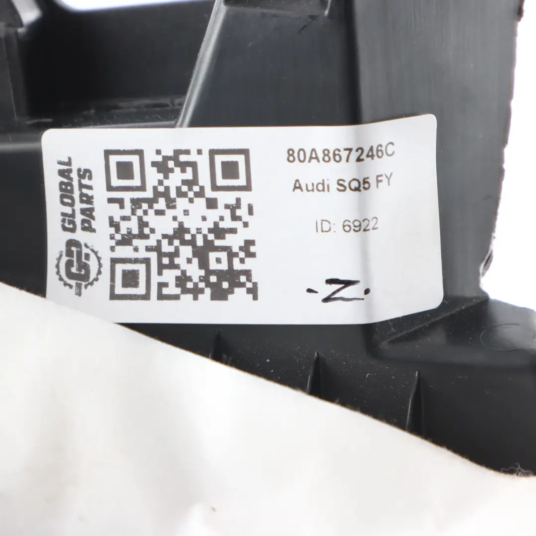 Pillar Trim Cover Rear Right O/S to Audi Q5 FY Tailgate D with Part number 80A867246C Audi Q5 FY Tailgate D Pillar Trim Cover Rear Right O/S - SKU 80A867246C - Part number 80A867246C